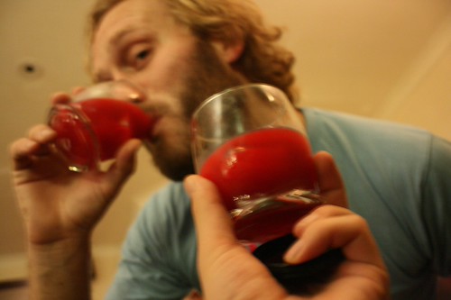 Yes, that’s Pernod and Black