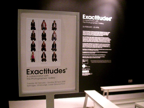 Exactitudes at Selfridges