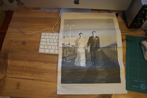 My Spanky Wedding Photographs Newspaper - thanks Newspaperclub.co.uk