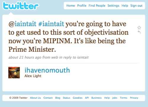 Twitter / Alex Light: @iaintait #iaintait you’re …