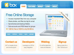 box.net screengrab
