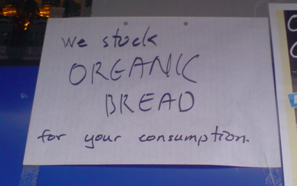 organic bread