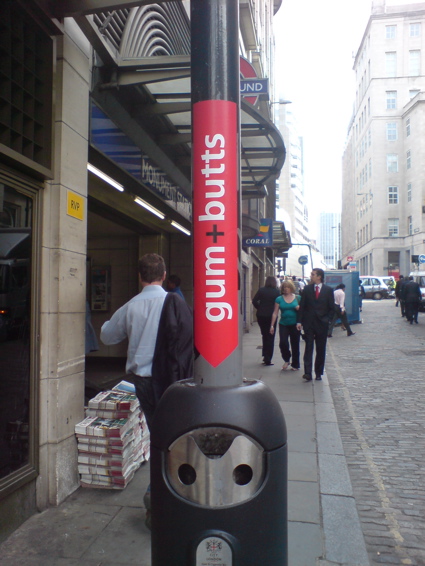 Gum and Butts Post