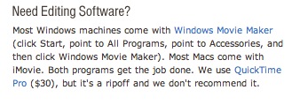 Vimeo Quicktime