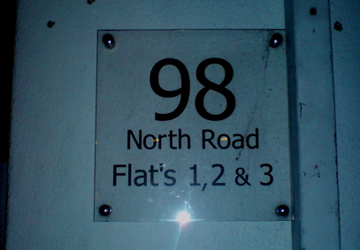 house sign